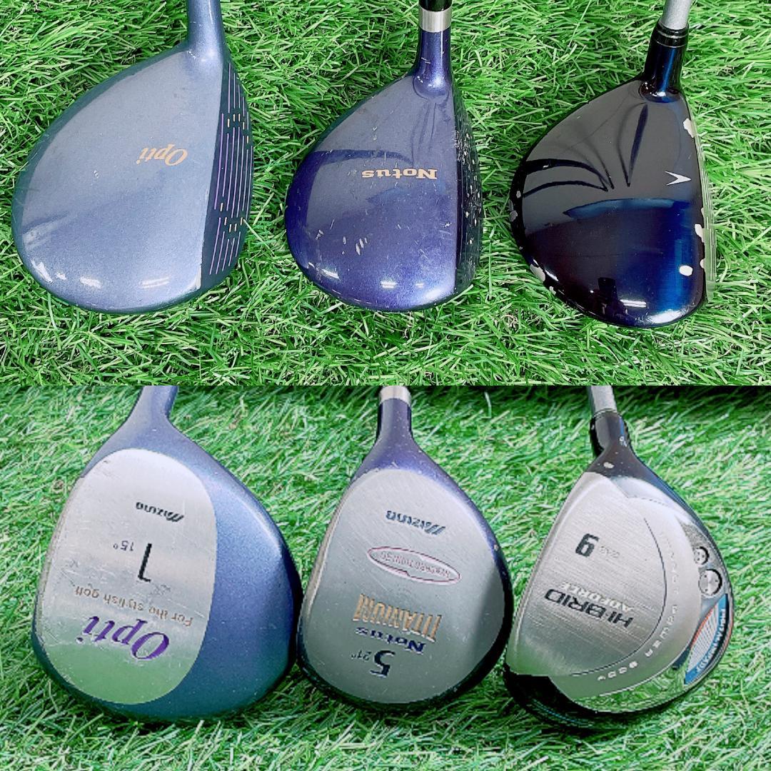 レディース ミズノ入り ゴルフクラブ フルセット 初心者 バッグ付き F3335