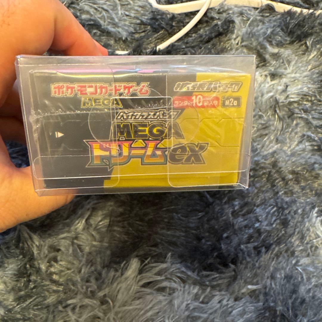 ポケモンカードゲーム MEGA ドリームEX 10パック入り　未開封BOX