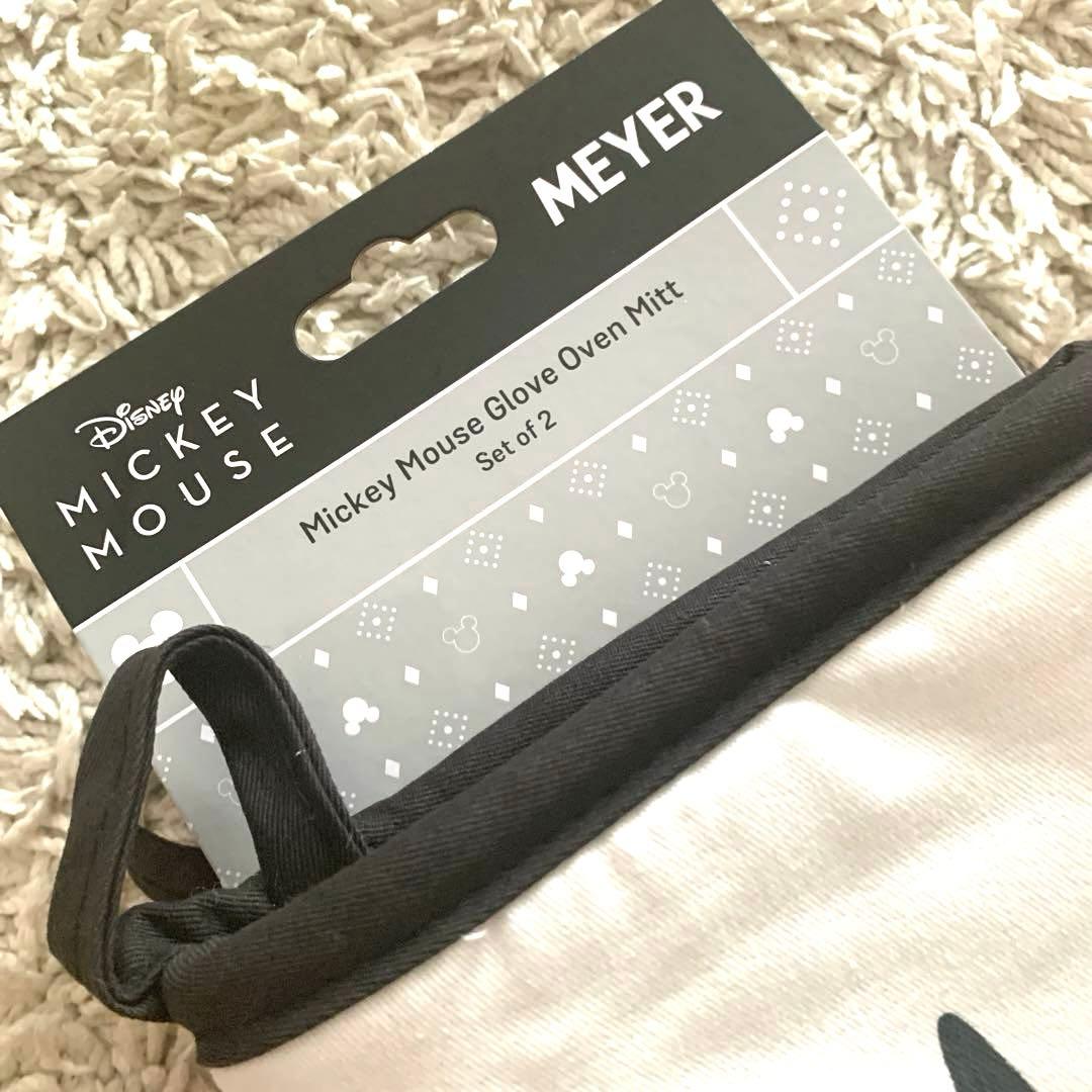 MEYER マイヤー ミッキーマウス 両手鍋 ピンク 鍋つかみ ミトン セット