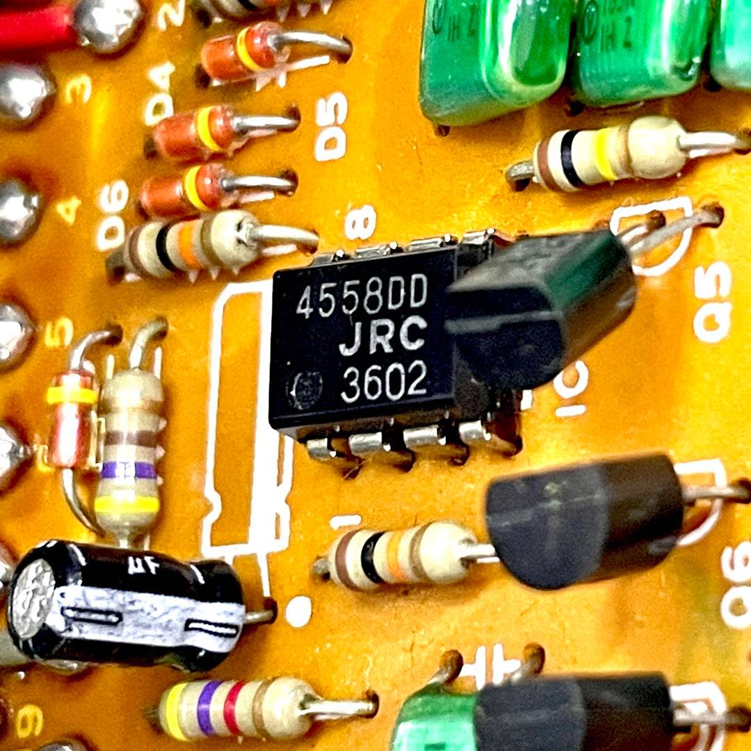 1983年日本製 JRC4558DD艶有 BOSS SD-1 オーバードライブ