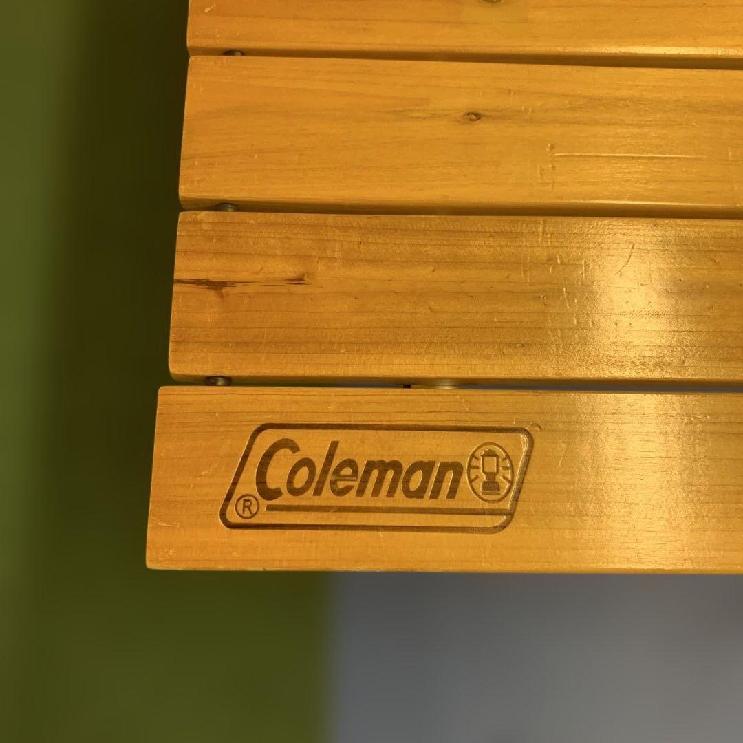 Coleman コールマン ナチュラルウッド ロールテーブル 【110cm】