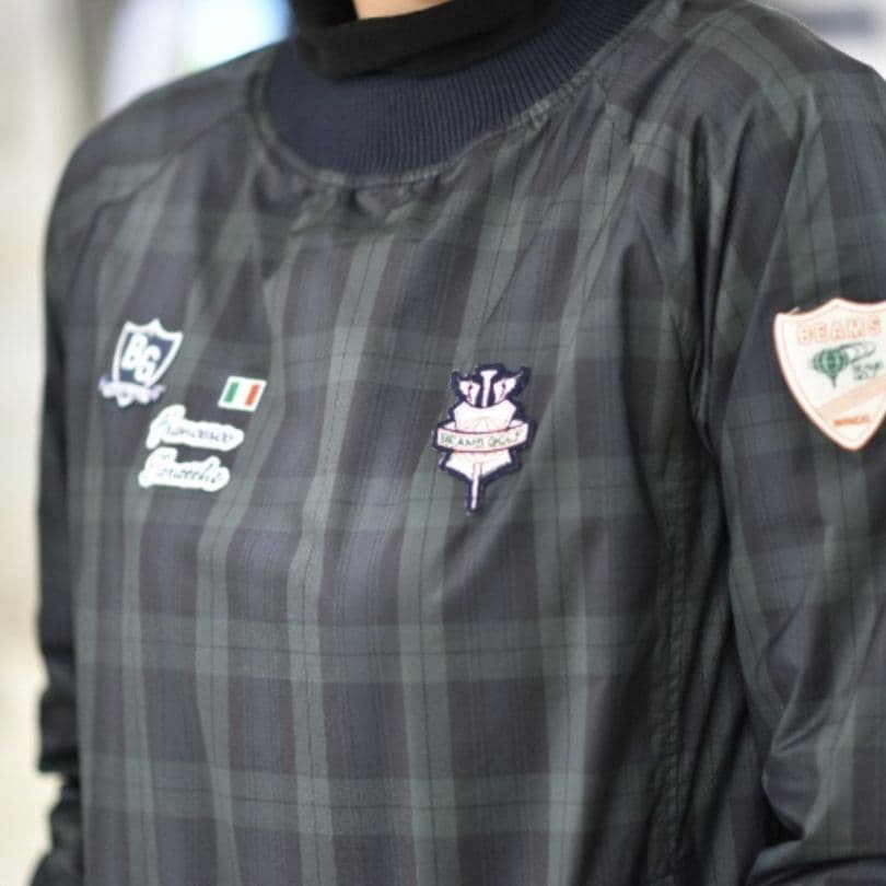 BEAMS GOLF ビームスゴルフ 防風 プラクティス プルオーバー　М