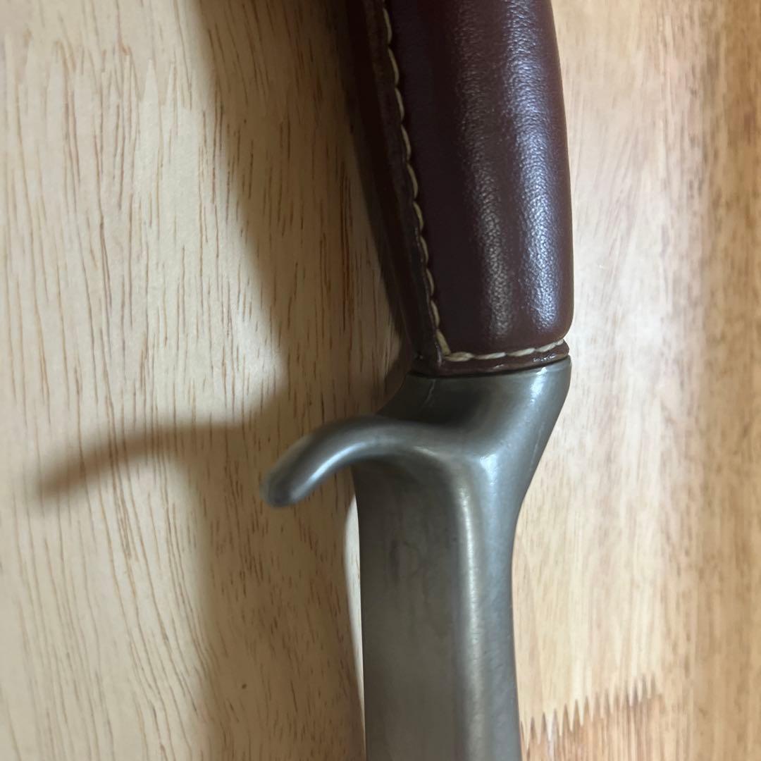 バスカヴィル　ブッチャーグリップ　革 トップウォーター