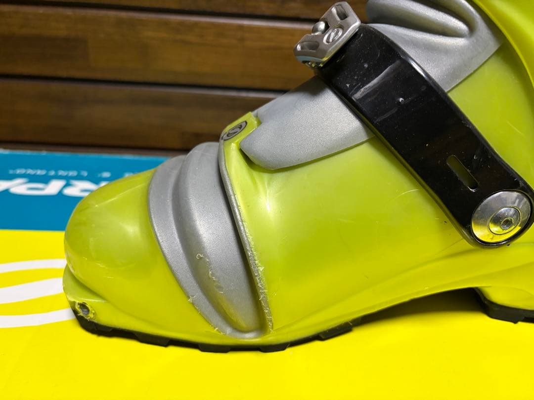 SCARPA F1 スキーブーツ 270サイズ イエロー