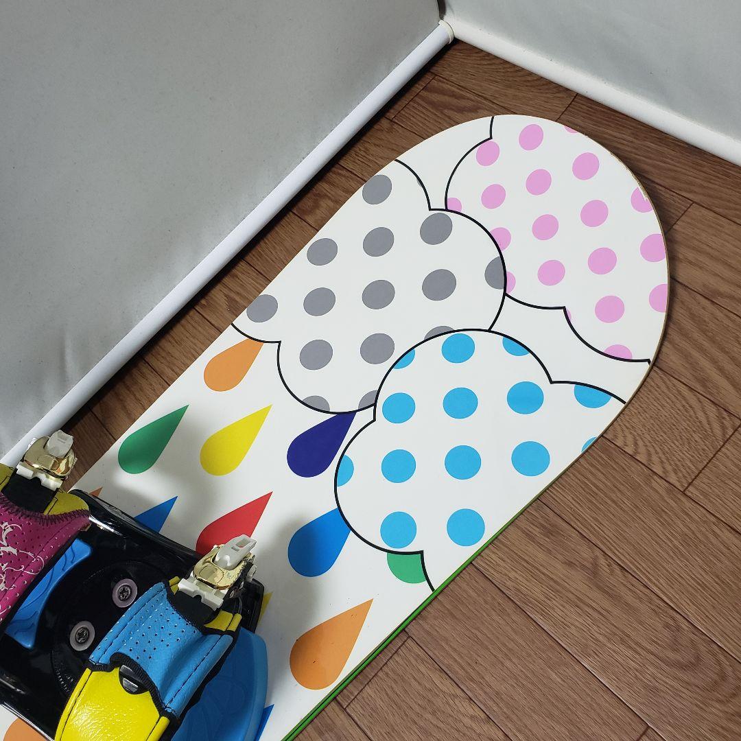 美品 GRAY 153cm スノーボードセット