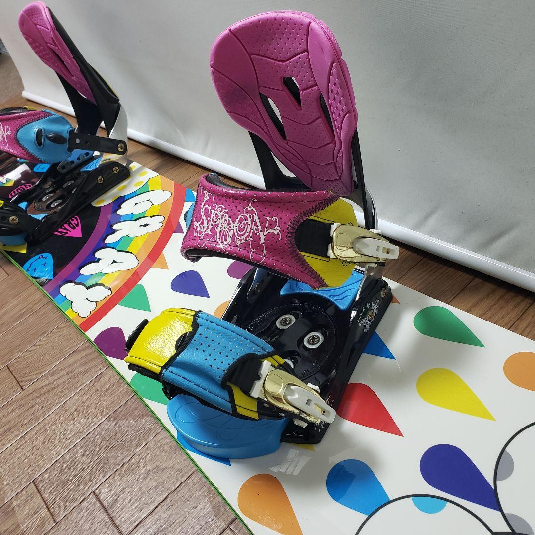 美品 GRAY 153cm スノーボードセット