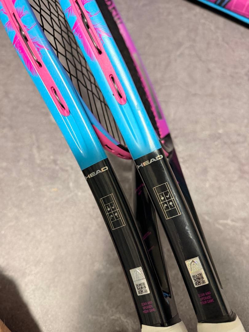 HEAD Radical MP Palm Tree 2本セット + バッグ