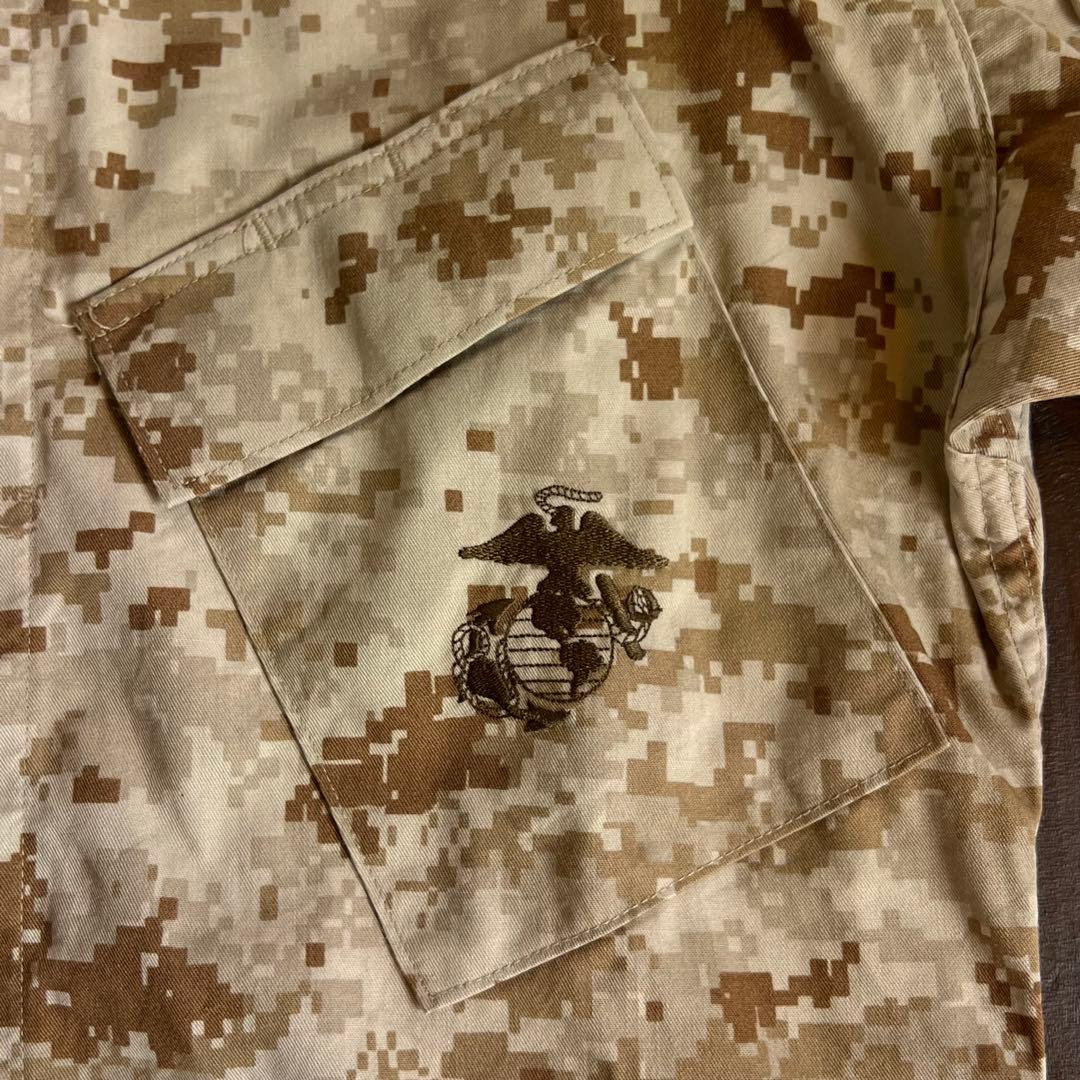 USA製！！【USMC 米軍海兵隊】MARPAT デジタル迷彩シャツ カモ