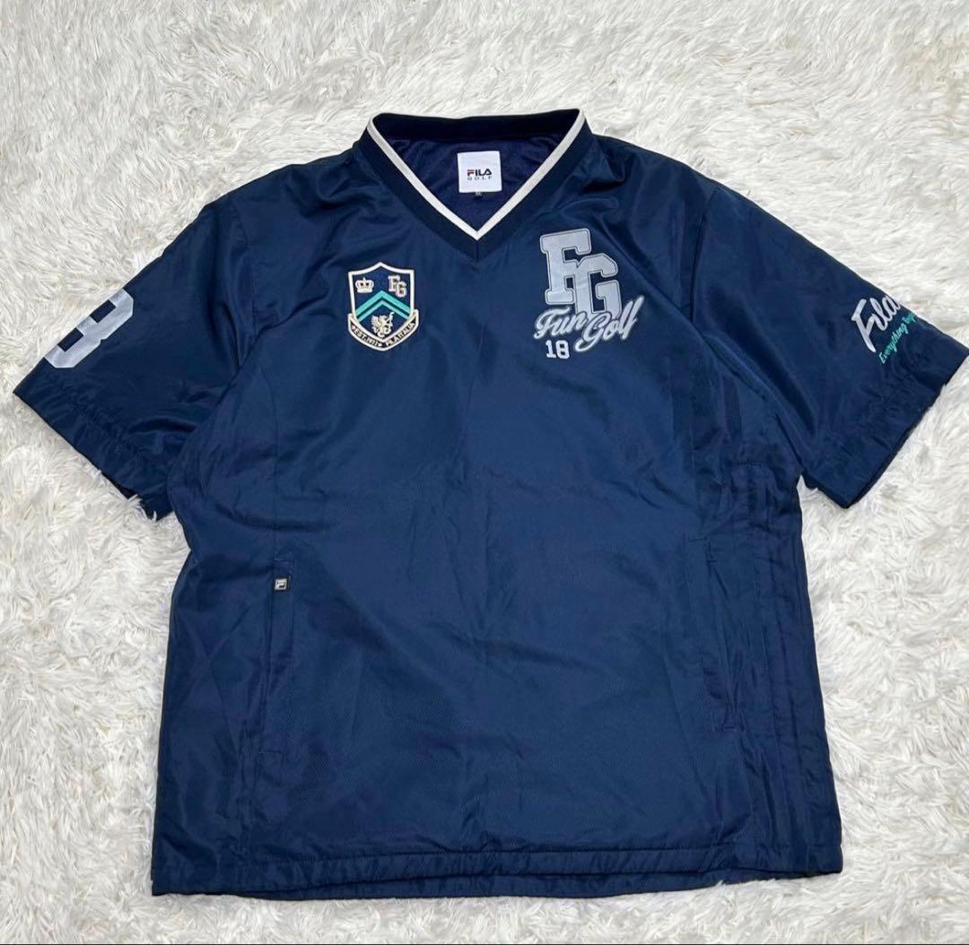 【極美品】フィラゴルフ ゴルフウェア XL ネックウォーマー 3way 撥水加工