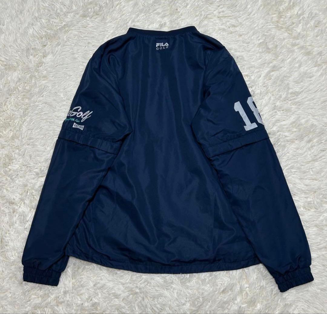 【極美品】フィラゴルフ ゴルフウェア XL ネックウォーマー 3way 撥水加工