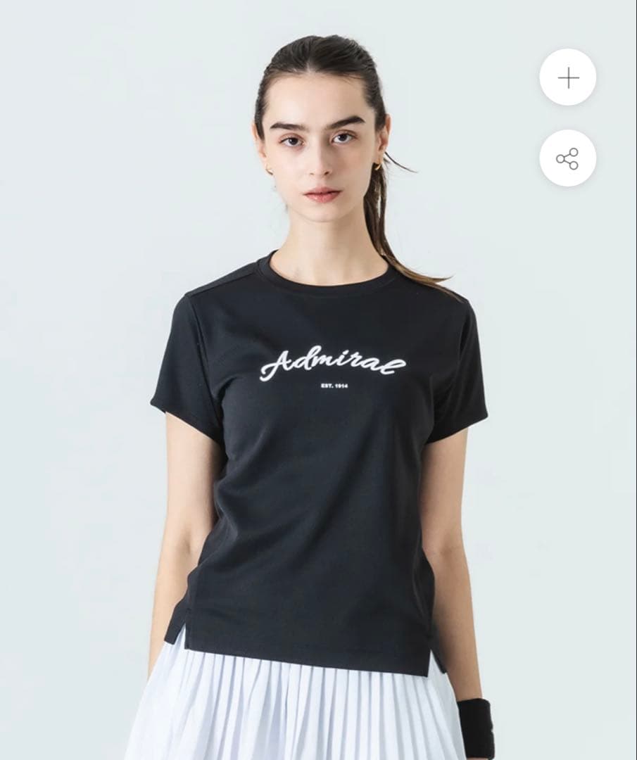 アドミラル カラタッチサイドスリット TEE ATLA562 トップス