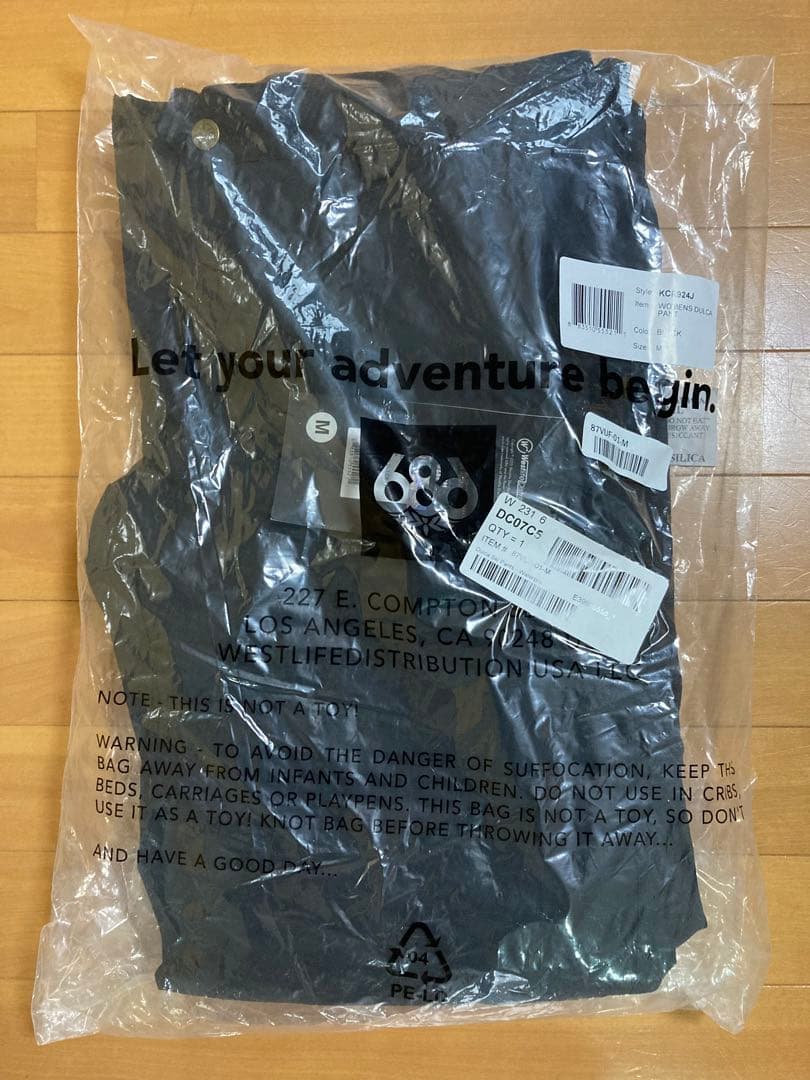 686 レディース スキー スノボーパンツ ウェアー M dulca 新品 黒
