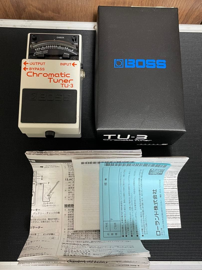BOSS TU3 チューナー　箱、説明書付き 中古品