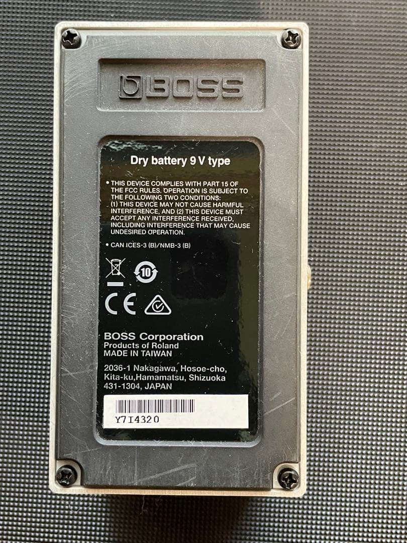BOSS TU3 チューナー　箱、説明書付き 中古品