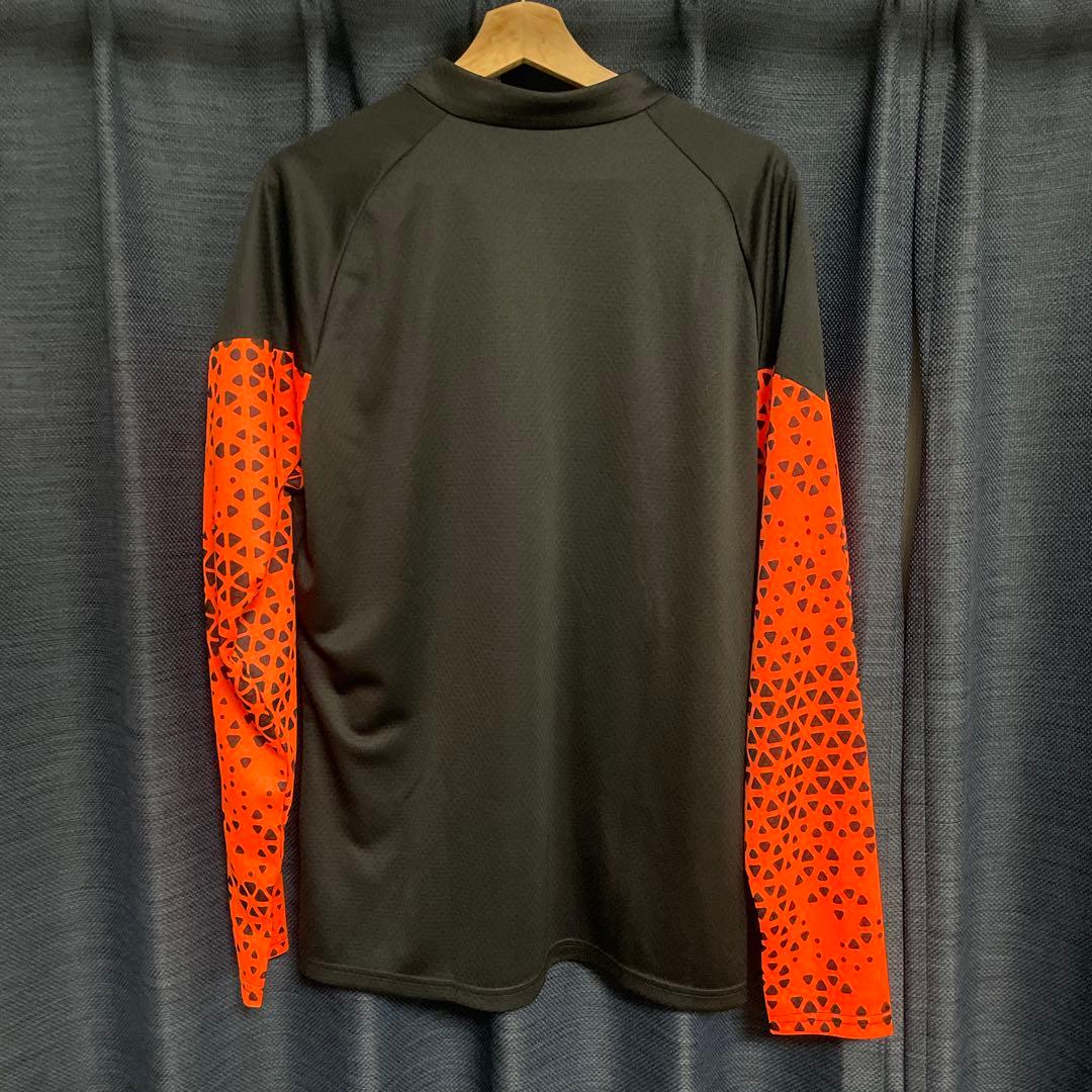PUMA サッカーウェア XL ブラック/オレンジ　上下セット　セットアップ