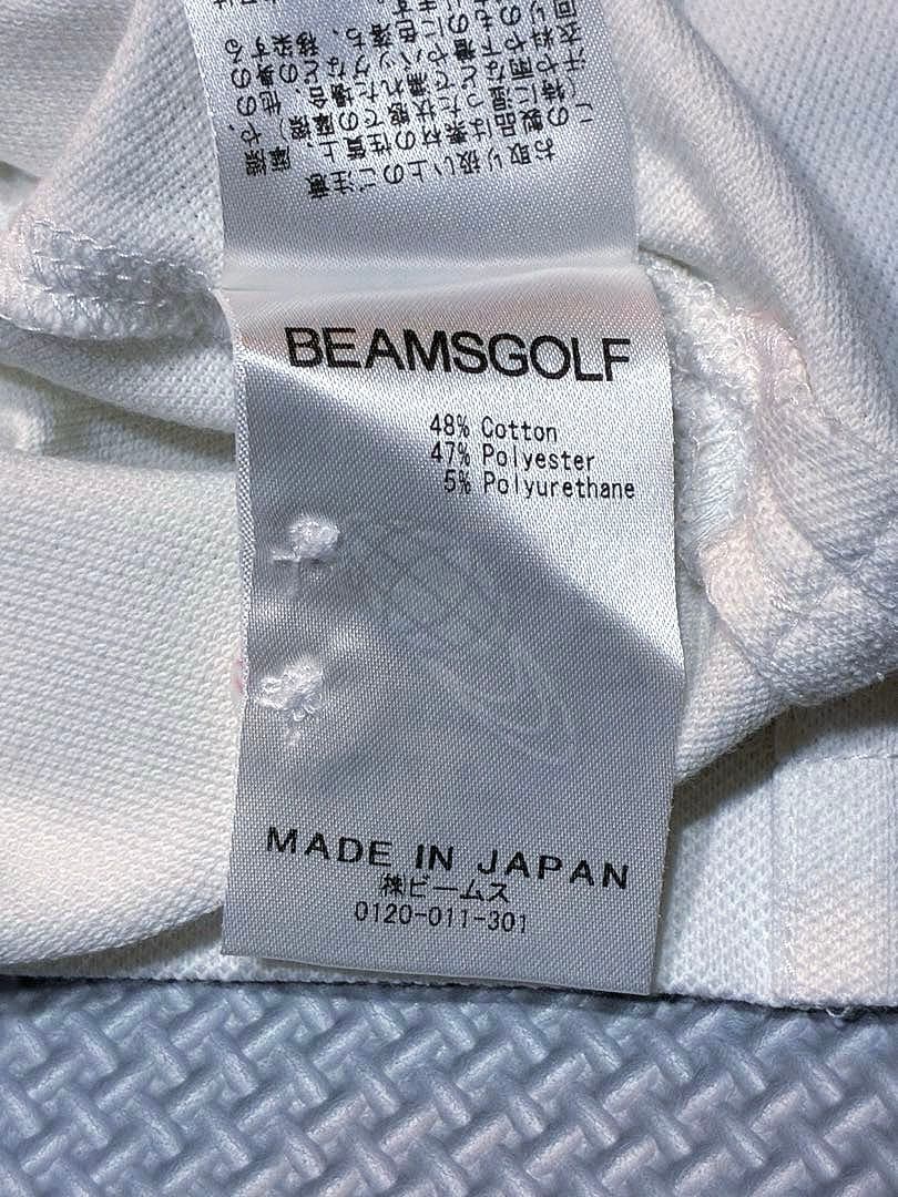 BEAMS GOLF タラッティモデル ベア鹿の子 BDポロシャツ