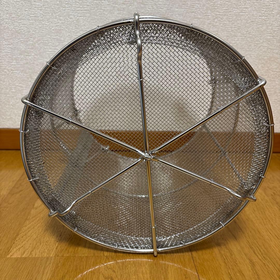 寸胴型 スープ取りザル ラーメン スープ 直径約30cm 高さ 約32cm
