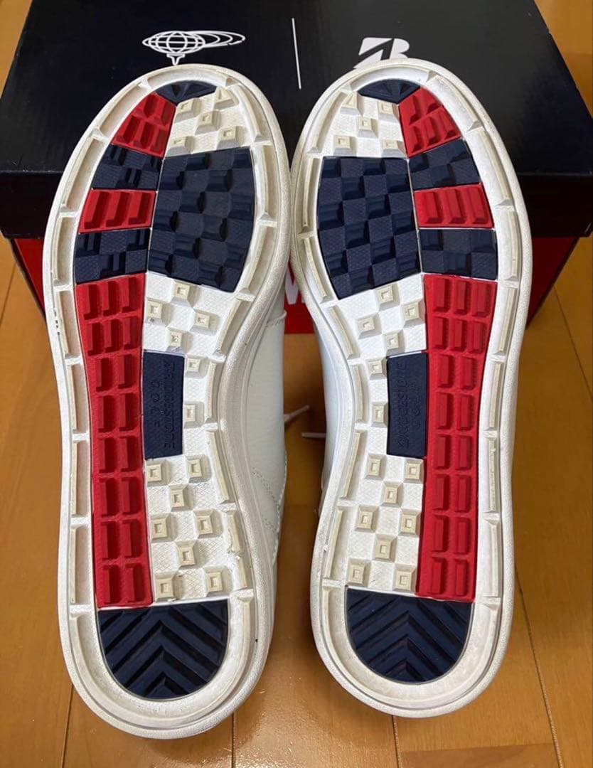 BEAMS GOLF ホワイトレザーシューズ