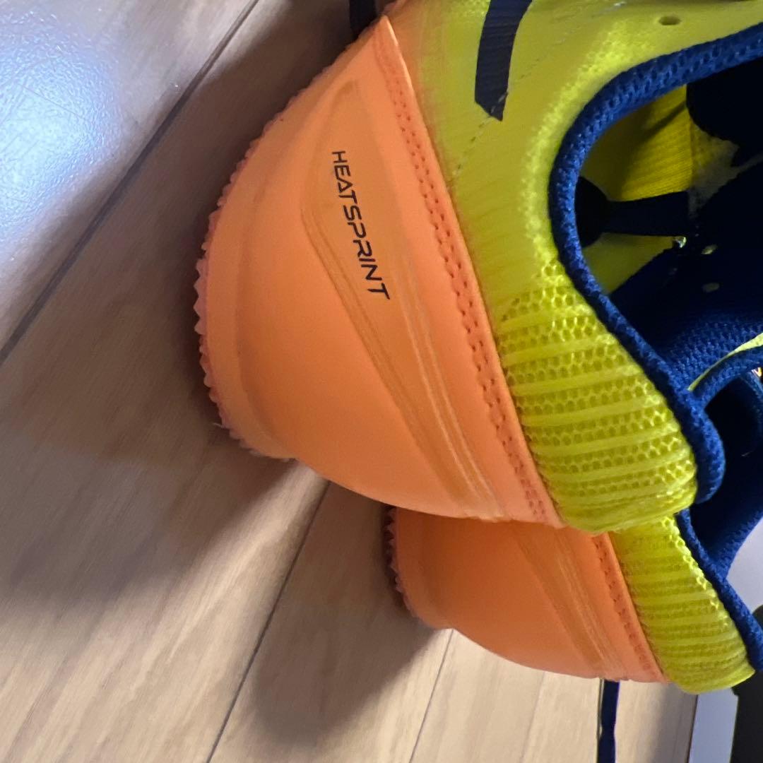 陸上スパイク　24センチ　 asicsヒートスプリント