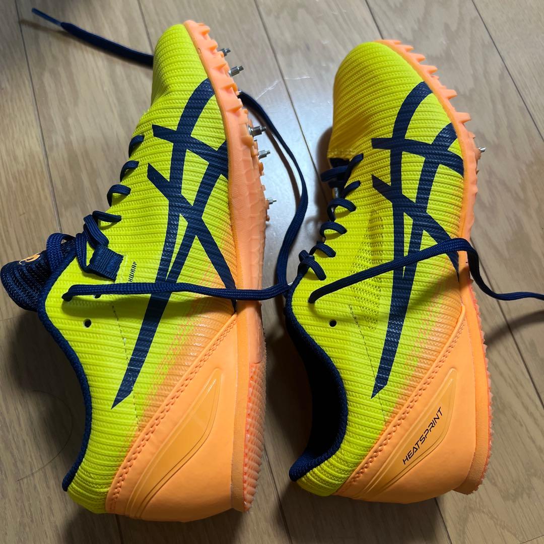 陸上スパイク　24センチ　 asicsヒートスプリント