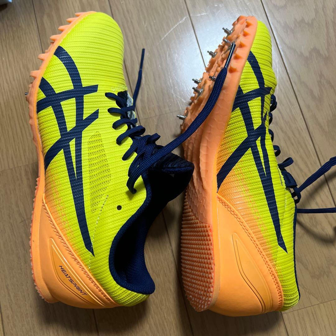 陸上スパイク　24センチ　 asicsヒートスプリント