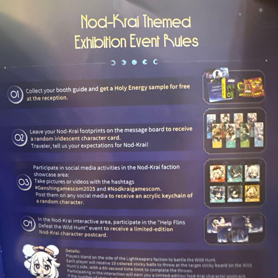 原神 gamescom 特典　アクリルブロック　リオセスリ