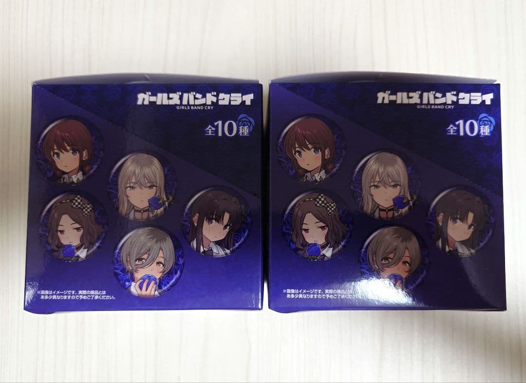 ガールズバンドクライ メタリック缶バッジコレクション（CryRose）2BOX