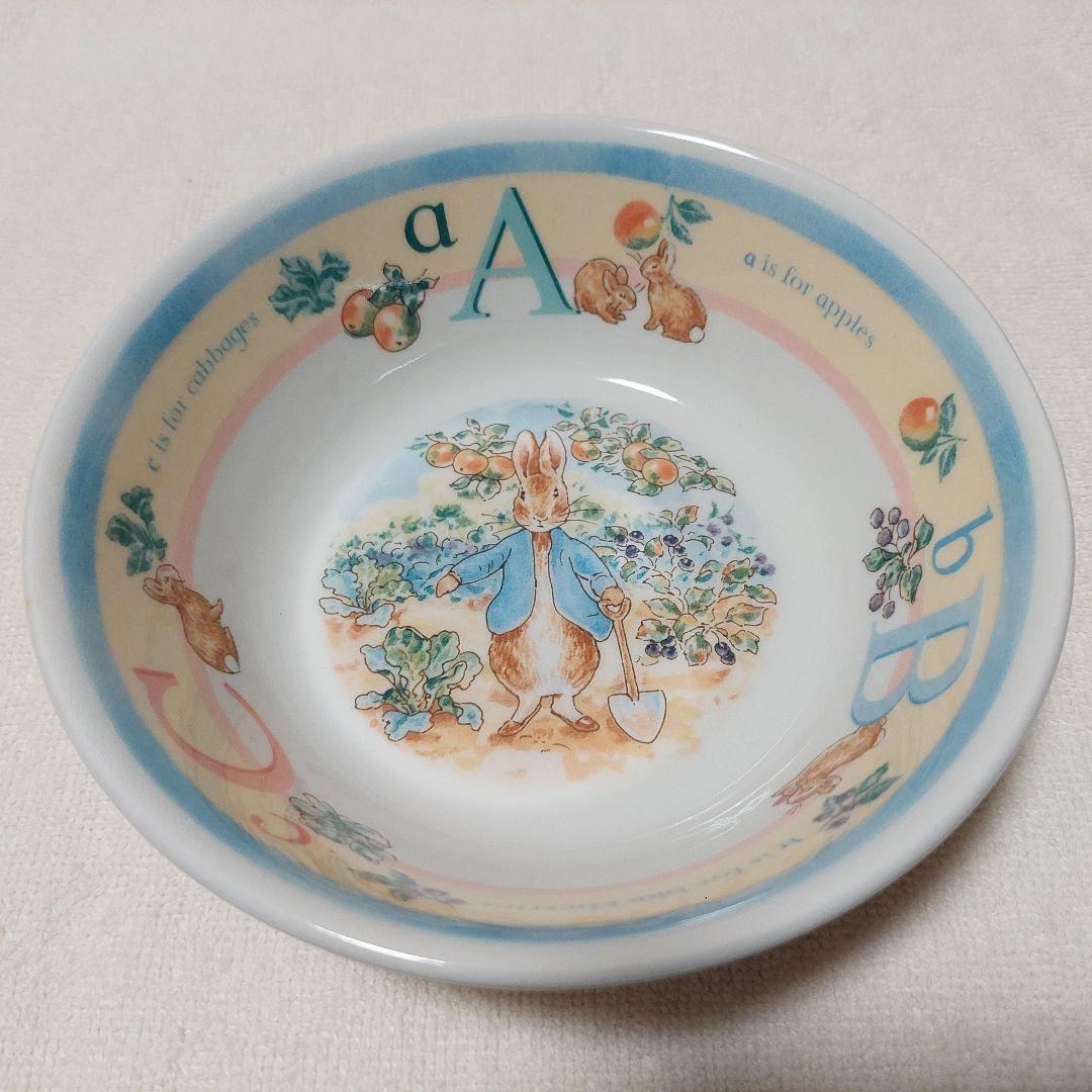 未使用 ×PETER RABBIT 食器セット ABCシリーズ