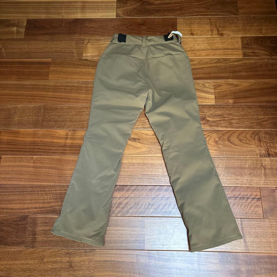 ★中古★BURTON スノーボードウェア M グレー/イエロー上下セット