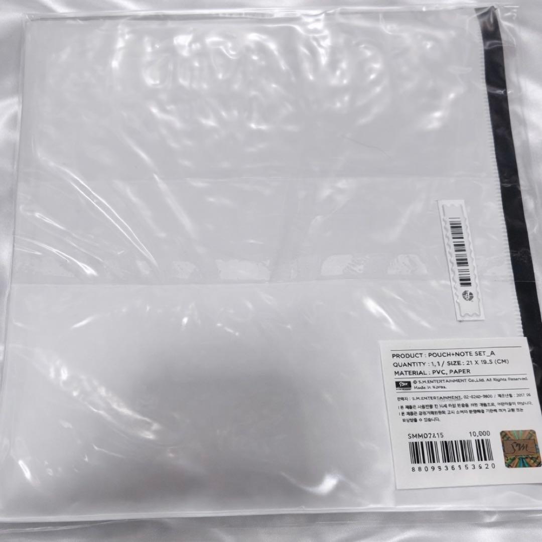 SHINee ジョンヒョン　小品集　ポーチ+ノートセットA 公式グッズ