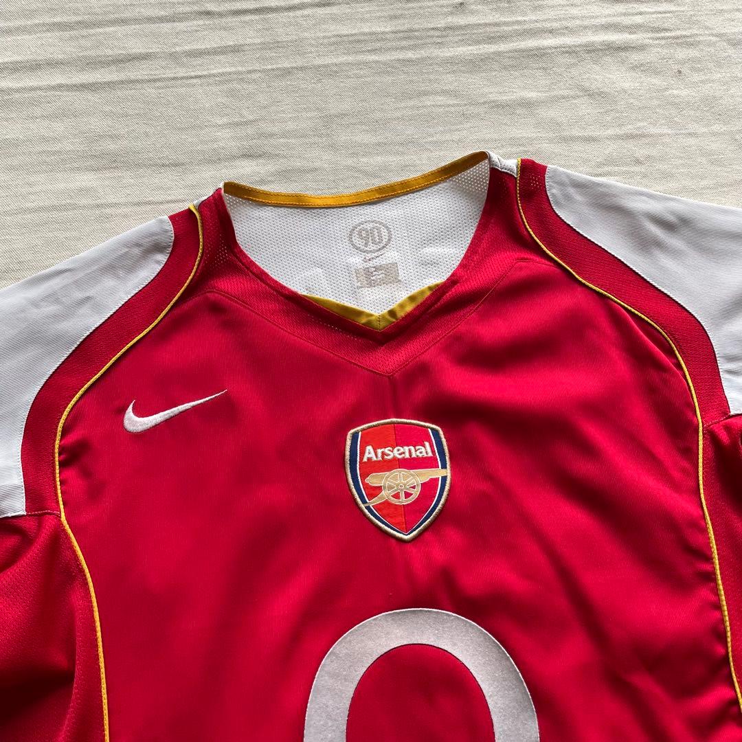 03-04's NIKE アーセナルFC ティエリ・アンリ サッカーシャツ