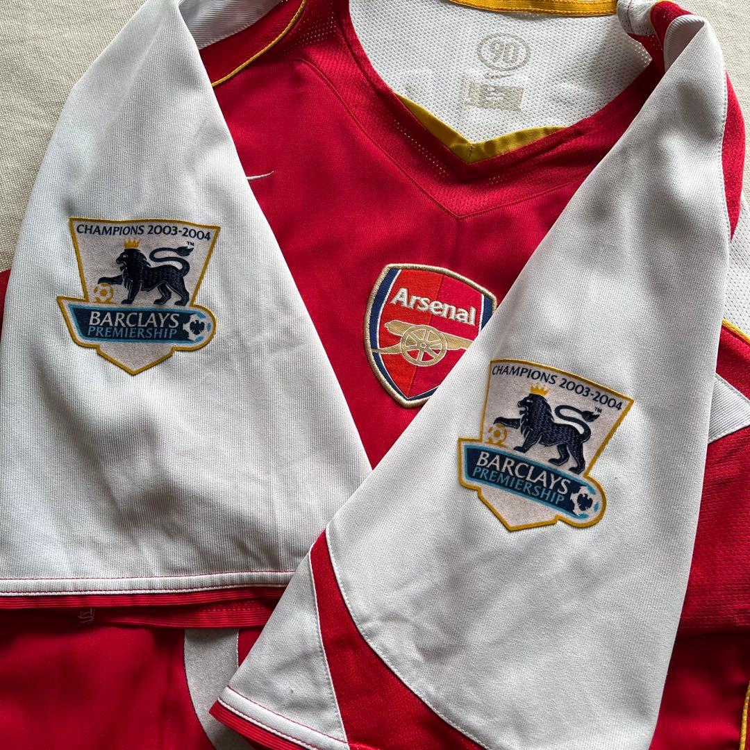 03-04's NIKE アーセナルFC ティエリ・アンリ サッカーシャツ
