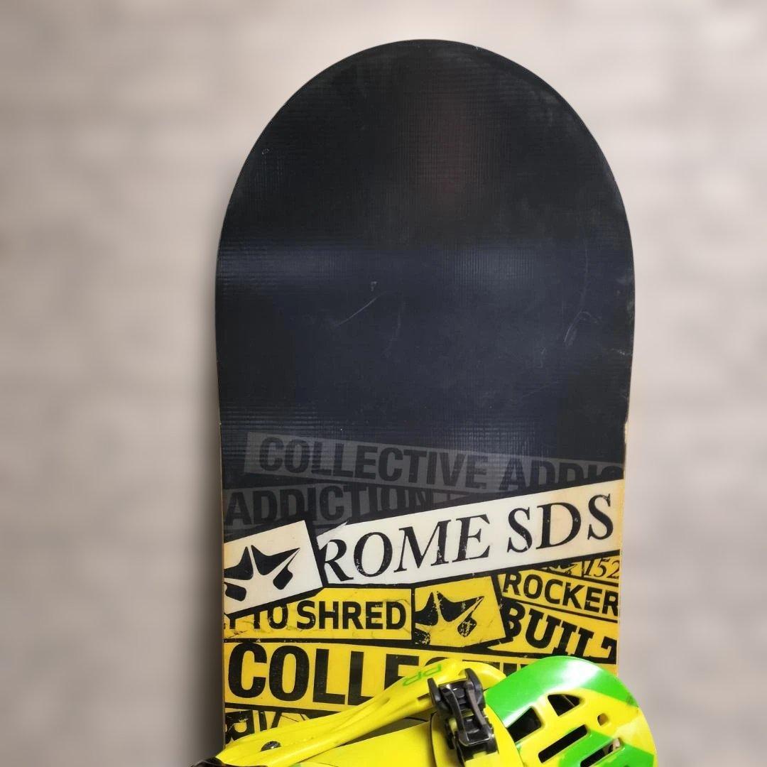 【人気セット】ROME SDS 152cm × FLUX ビンディング