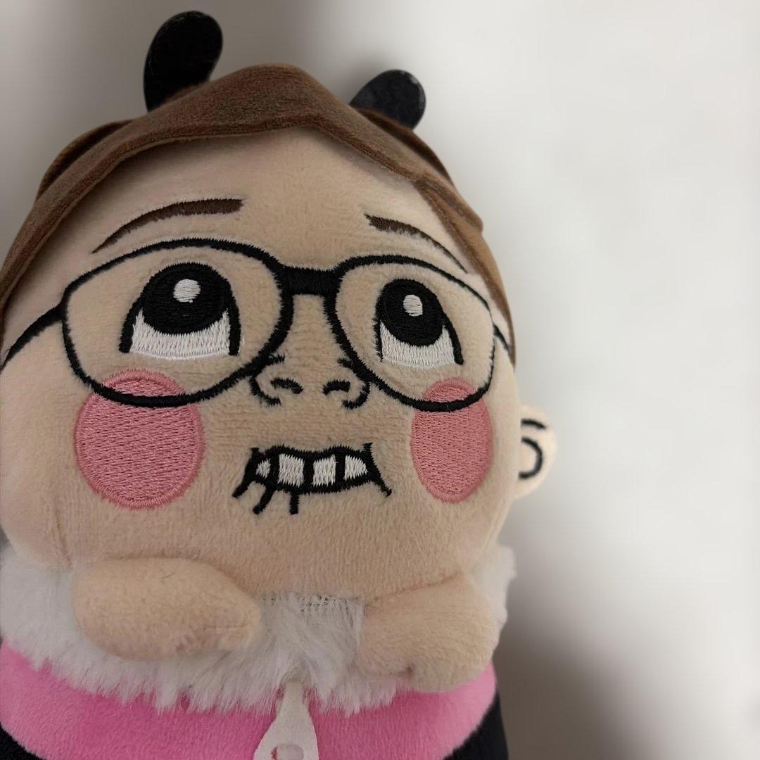 【美品】ヒカキン　HIKAKIN　ハチ　ぬいぐるみ　ピンク