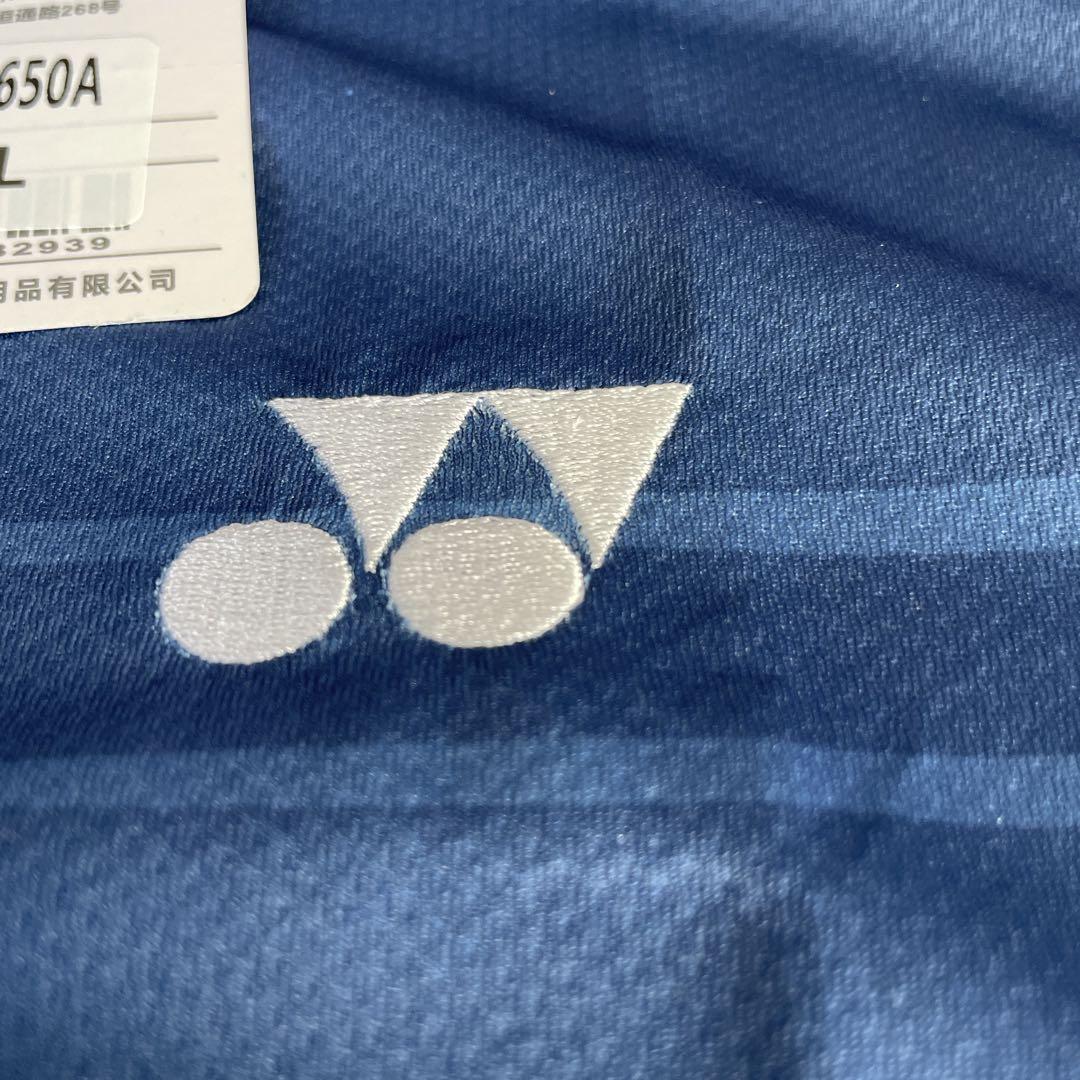 ヨネックス　YONEX ゲームシャツ　新品　サイズLブルー