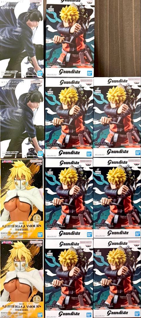【フィギュア24点】ナルト　呪術廻戦　ブリーチ　ヒロアカ　シャンクス　ブロリー