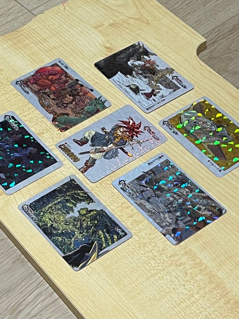 クロノトリガー　非売品　カード　スクエア　予約特典特製プリズムカード 7枚