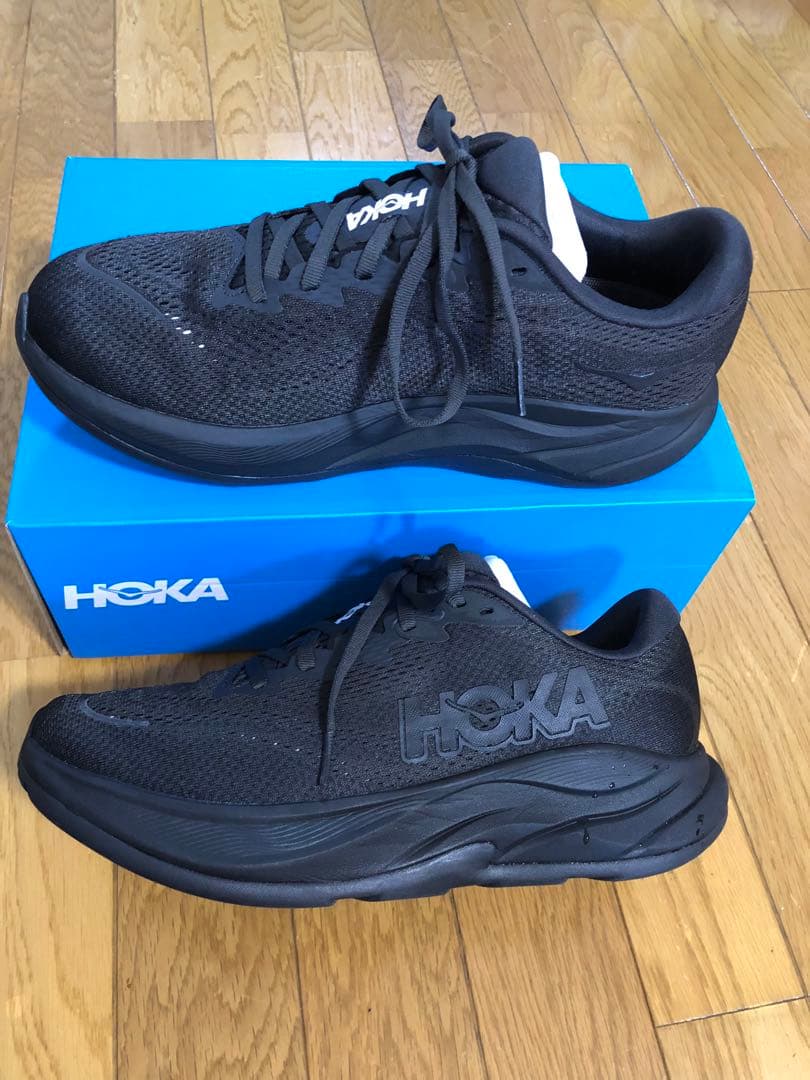 ホカ HOKA　リンコン4　ワイド（2E）　美品（1回使用）