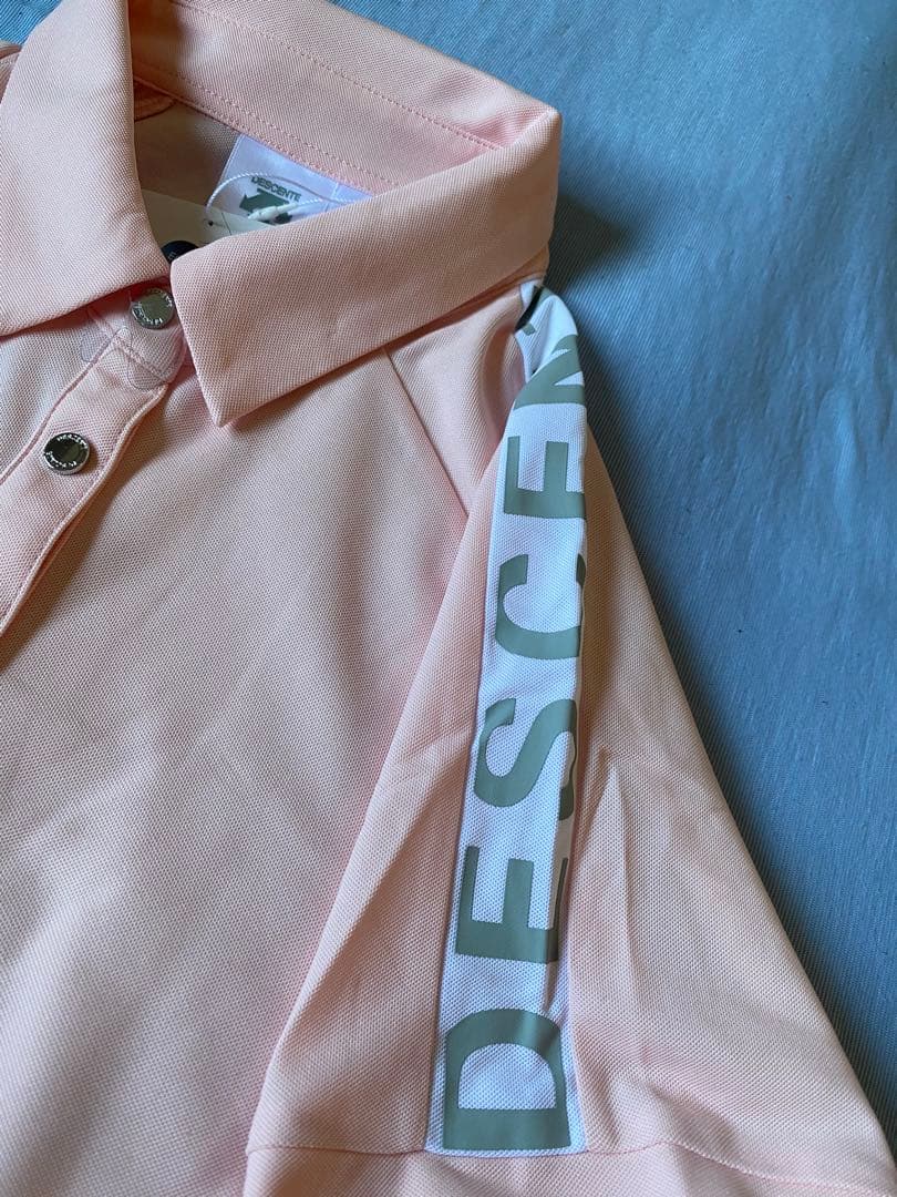 DESCENTE ゴルフ Cool 半袖シャツウェアー　S ピンク