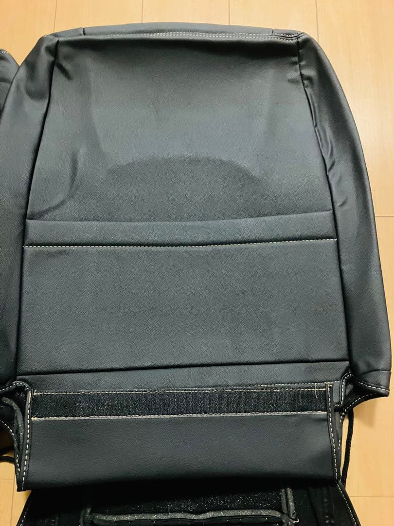 新品 ハイエース 200系 ゴールド パイピング PVCレザー カーシートカバー