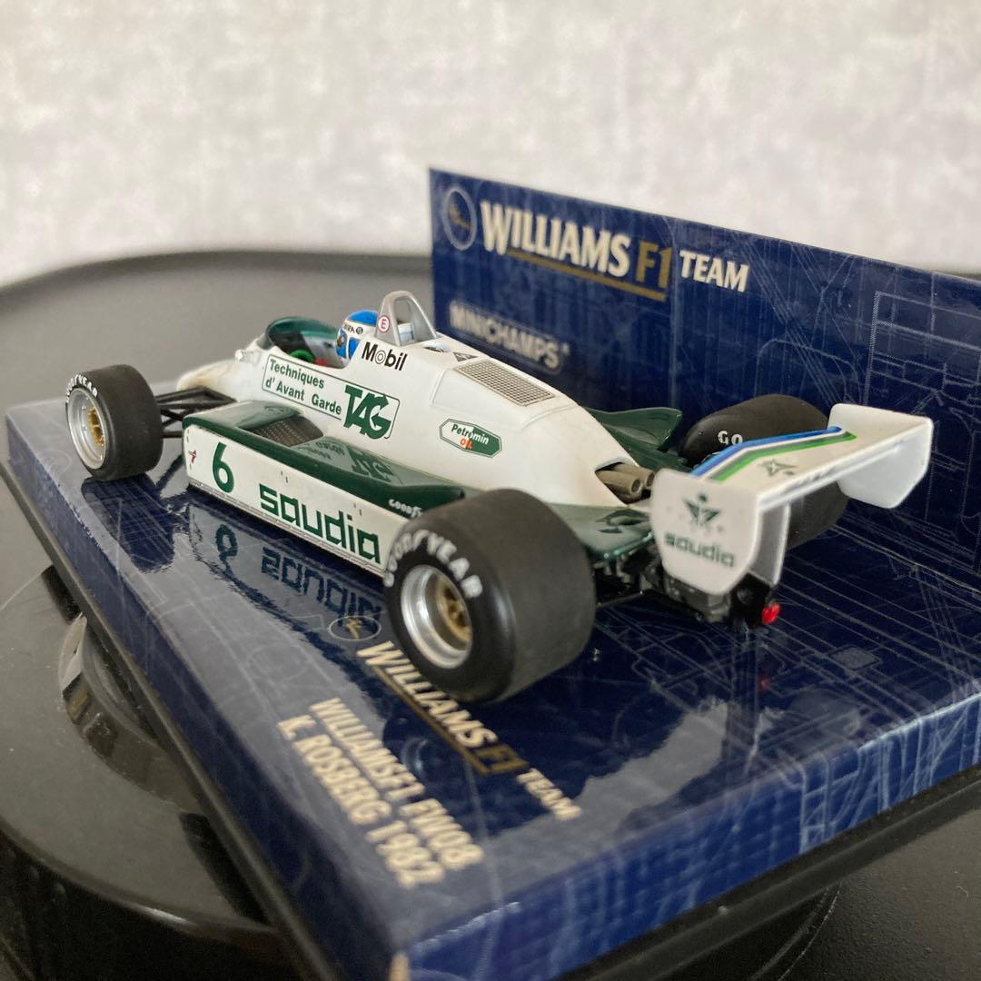 ミニチャンプス F1 ウィリアムズ FW08 ケケ ロズベルグ