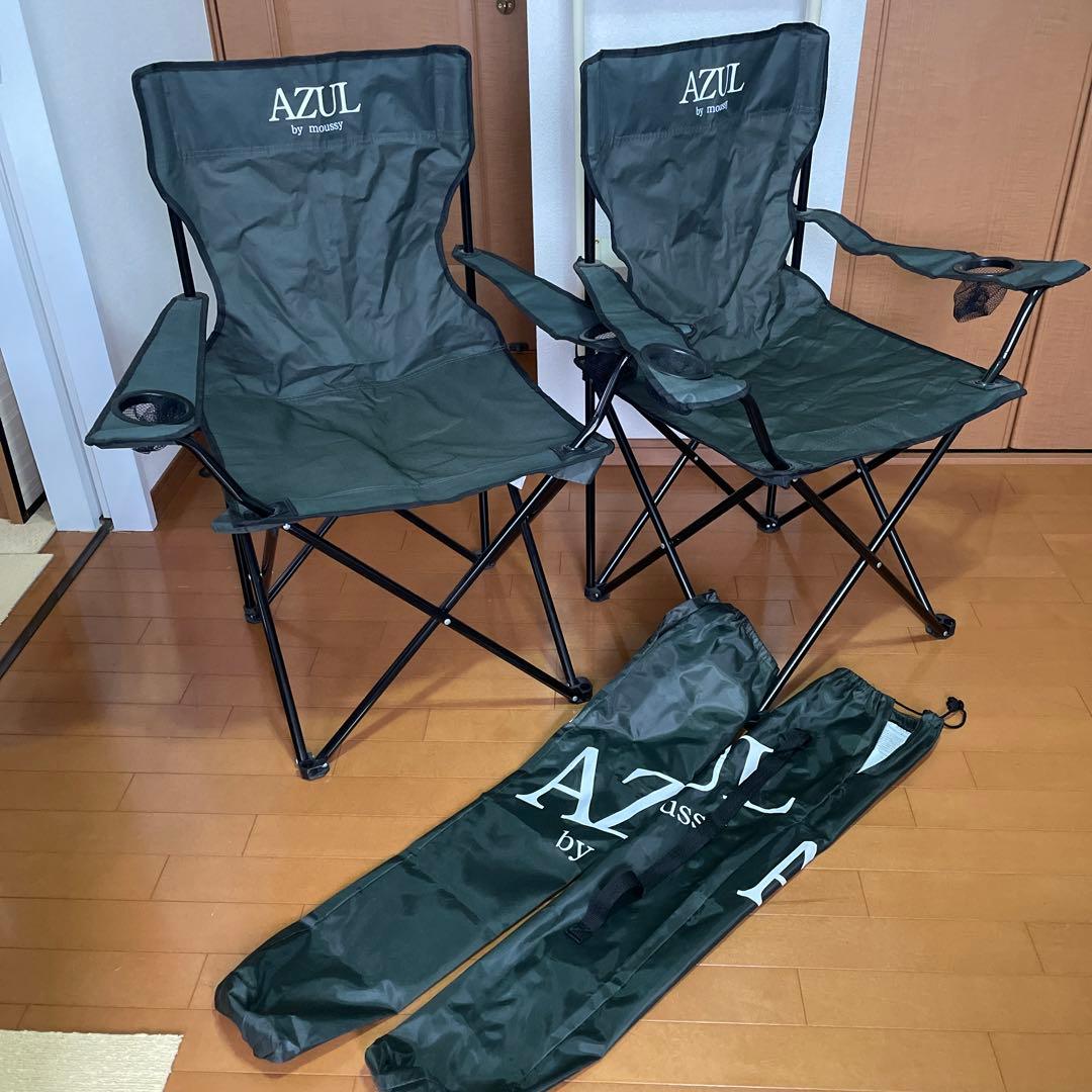 アウトドア★折り畳みチェアー✖️2脚セット