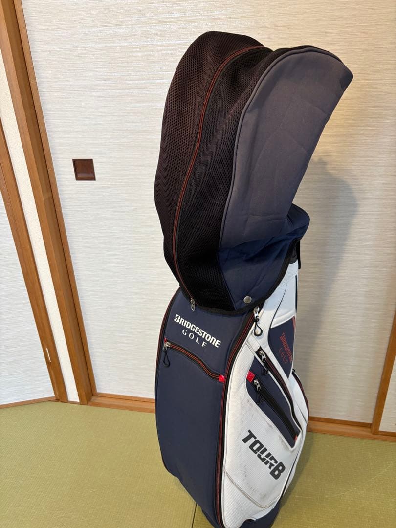 BRIDGESTONE TOUR B ゴルフバッグ 9.5型 フード有