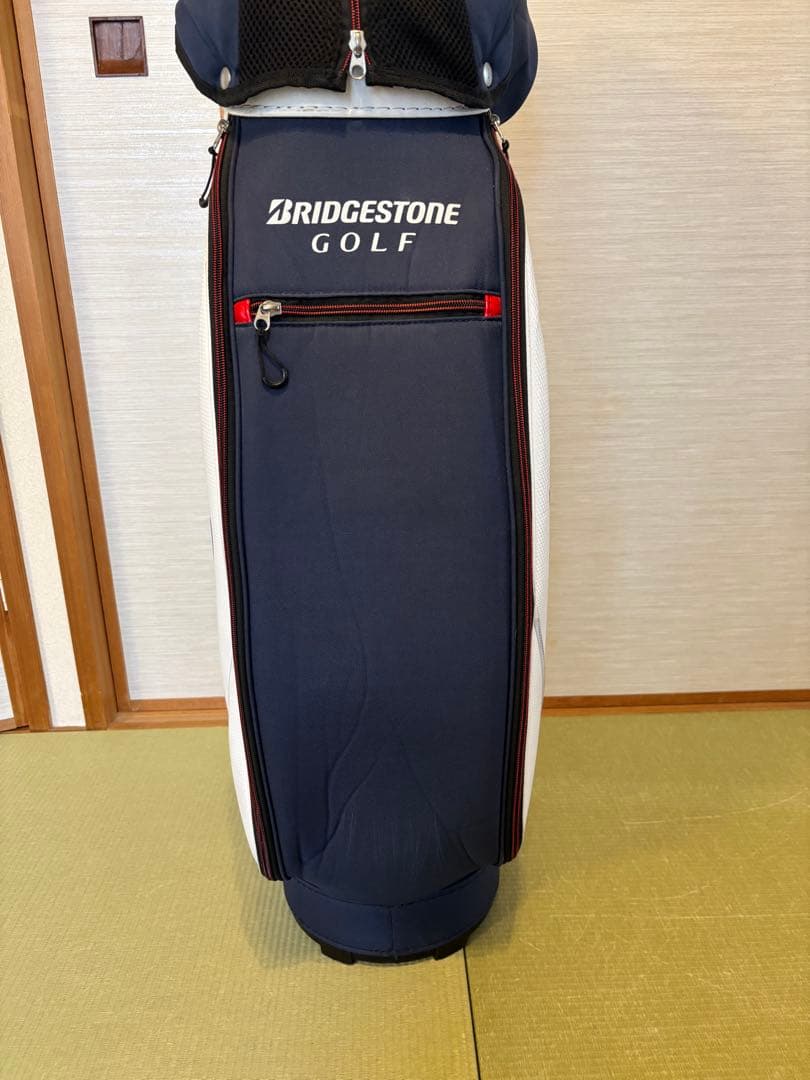 BRIDGESTONE TOUR B ゴルフバッグ 9.5型 フード有