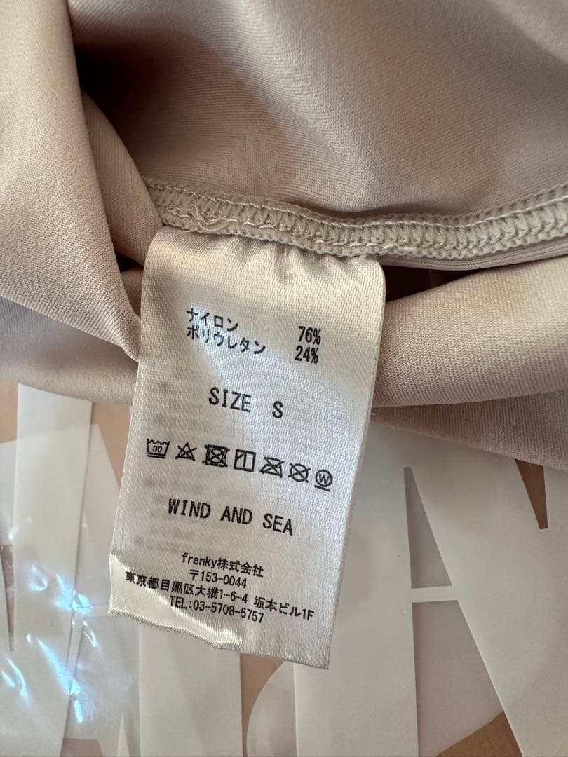 ★新品未使用★WIND AND SEA WDS GET FIT BACKサイズS