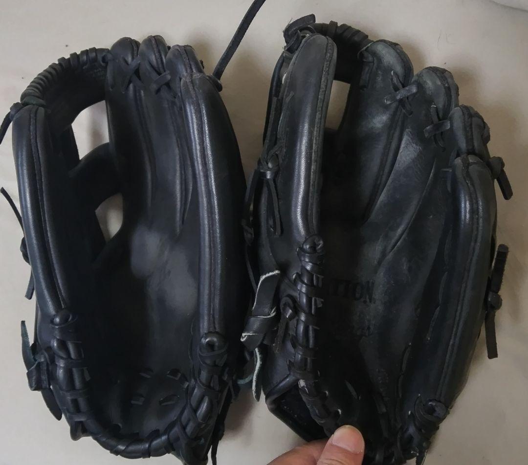 Rawlings 軟式グローブ 2個セット 黒