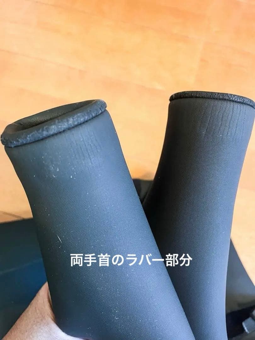 AXXE CLASSIC 5x3mmセミドライ ウエットスーツ BACK ZIP
