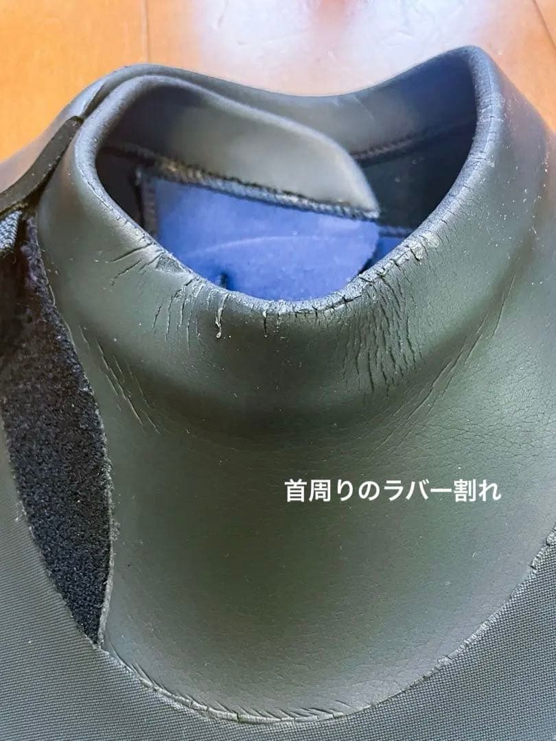 AXXE CLASSIC 5x3mmセミドライ ウエットスーツ BACK ZIP
