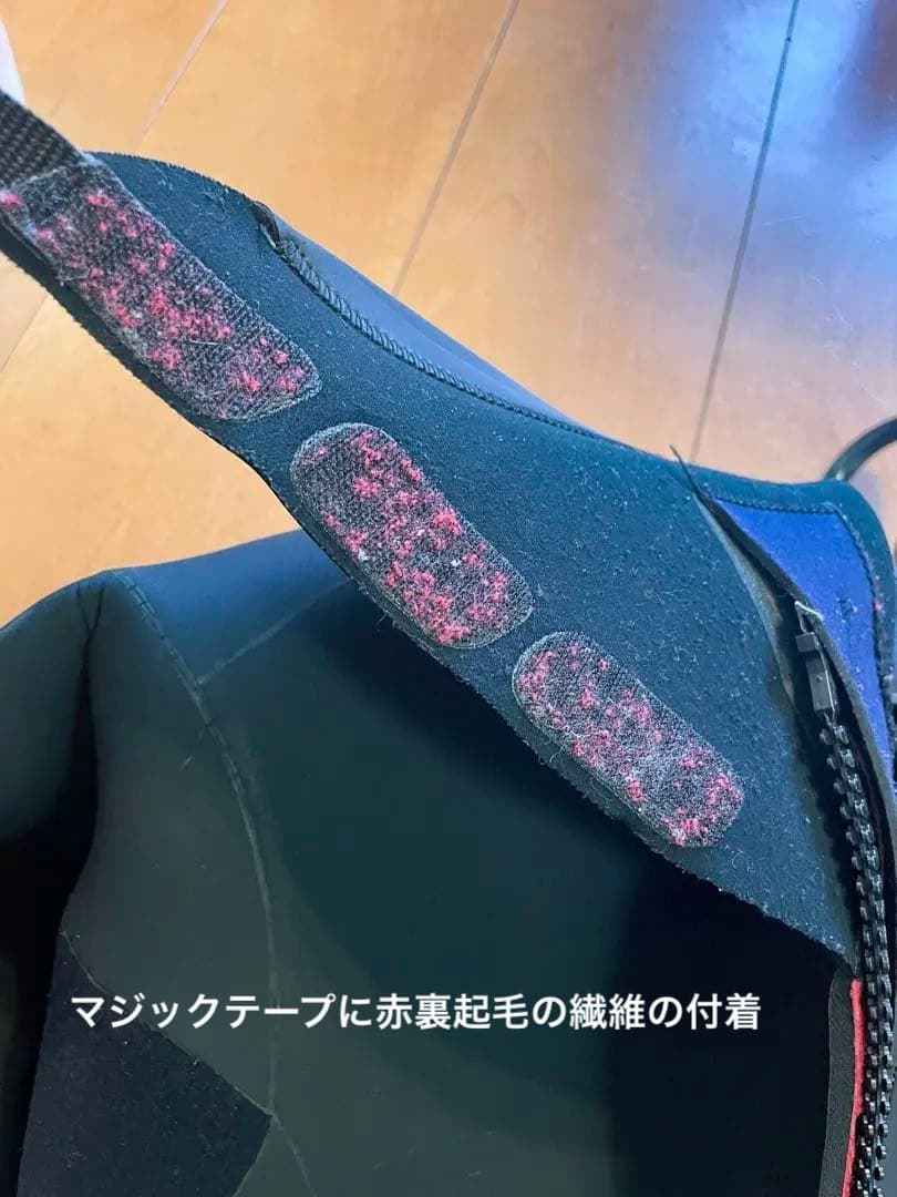 AXXE CLASSIC 5x3mmセミドライ ウエットスーツ BACK ZIP