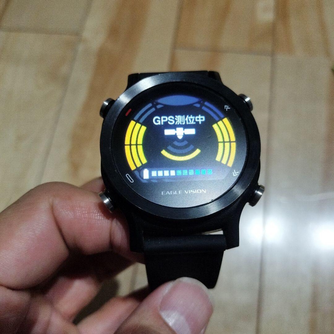 EAGLE VISION watch ACE ブラック　GPSナビ　距離計